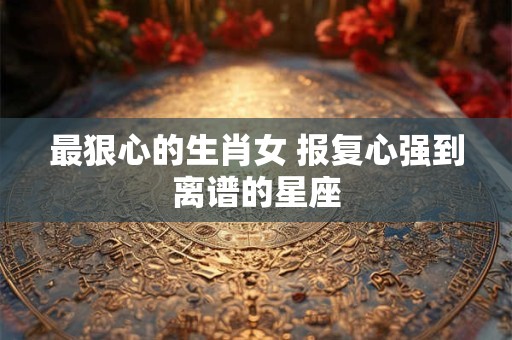 最狠心的生肖女 报复心强到离谱的星座