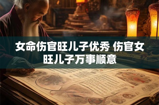 女命伤官旺儿子优秀 伤官女旺儿子万事顺意