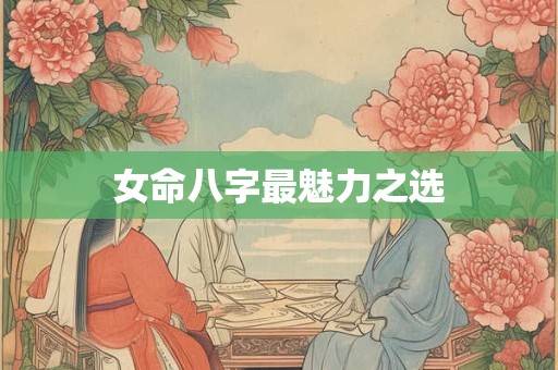 女命八字最魅力之选