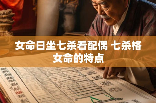 女命日坐七杀看配偶 七杀格女命的特点