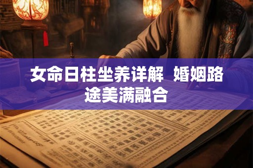 女命日柱坐养详解  婚姻路途美满融合