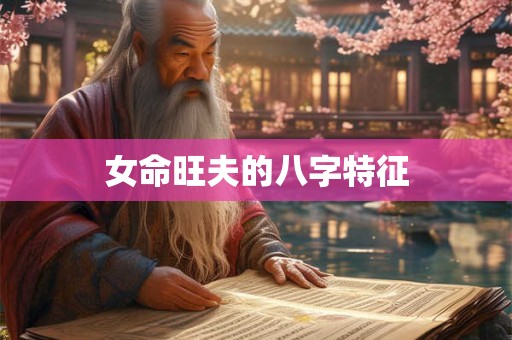 女命旺夫的八字特征