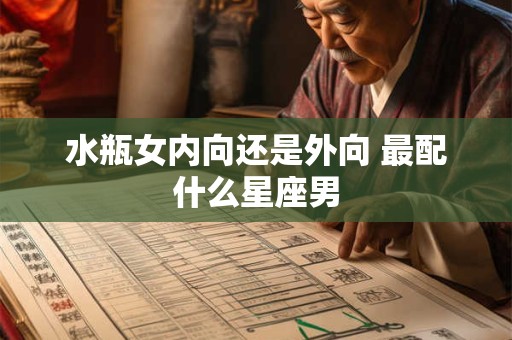 水瓶女内向还是外向 最配什么星座男