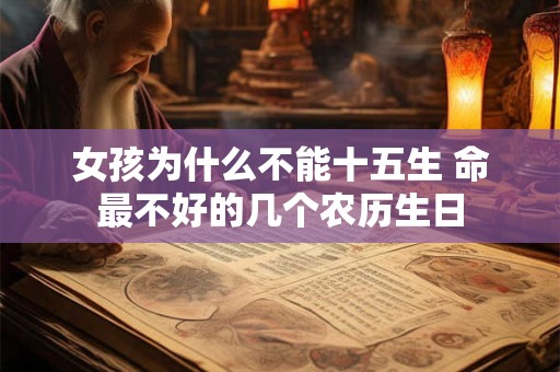 女孩为什么不能十五生 命最不好的几个农历生日