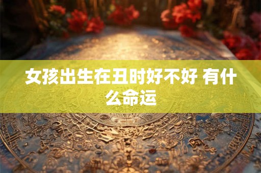 女孩出生在丑时好不好 有什么命运
