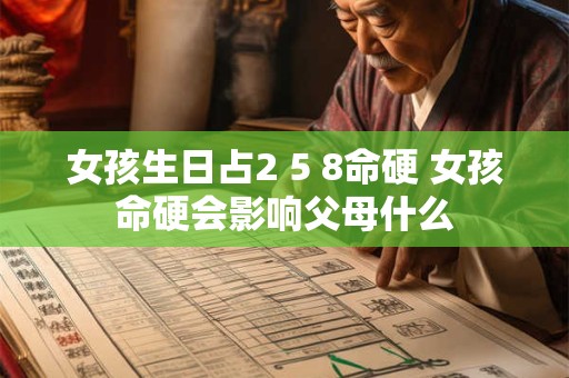女孩生日占2 5 8命硬 女孩命硬会影响父母什么