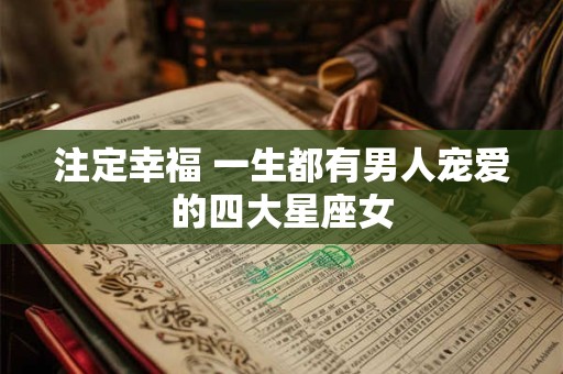 详细阅读:注定幸福 一生都有男人宠爱的四大星座女 注定幸福 一生都有男人宠爱的四大星座女