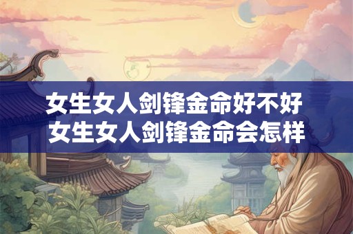 女生女人剑锋金命好不好 女生女人剑锋金命会怎样