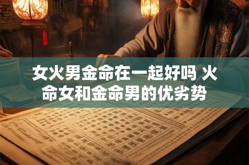 女火男金命在一起好吗 火命女和金命男的优劣势