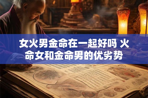 女火男金命在一起好吗 火命女和金命男的优劣势