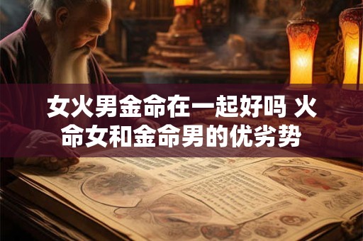 女火男金命在一起好吗 火命女和金命男的优劣势