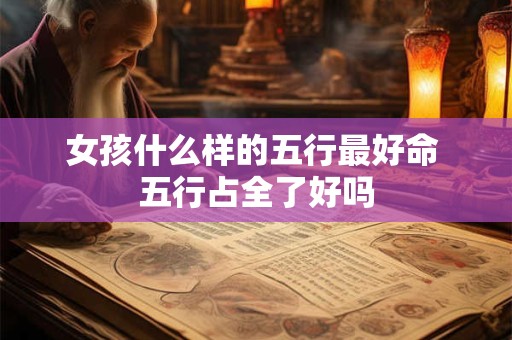 女孩什么样的五行最好命 五行占全了好吗