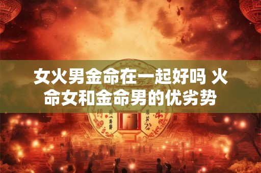 女火男金命在一起好吗 火命女和金命男的优劣势