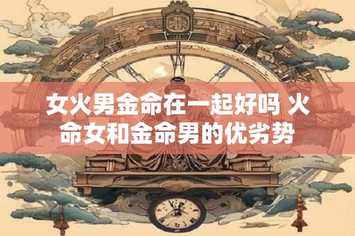 女火男金命在一起好吗 火命女和金命男的优劣势