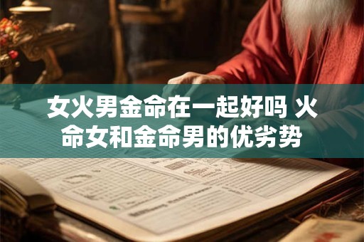 女火男金命在一起好吗 火命女和金命男的优劣势