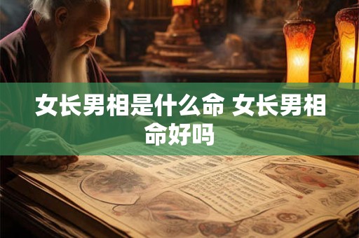 女长男相是什么命 女长男相命好吗