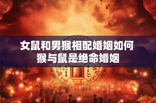 女鼠和男猴相配婚姻如何 猴与鼠是绝命婚姻