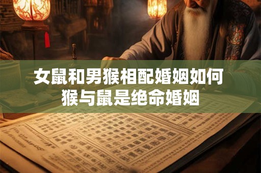 女鼠和男猴相配婚姻如何 猴与鼠是绝命婚姻