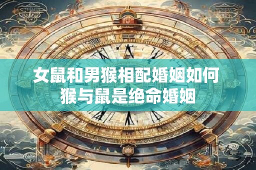 女鼠和男猴相配婚姻如何 猴与鼠是绝命婚姻