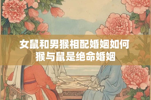 女鼠和男猴相配婚姻如何 猴与鼠是绝命婚姻