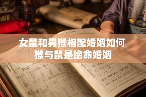 女鼠和男猴相配婚姻如何 猴与鼠是绝命婚姻
