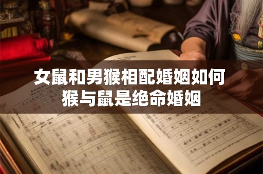 女鼠和男猴相配婚姻如何 猴与鼠是绝命婚姻