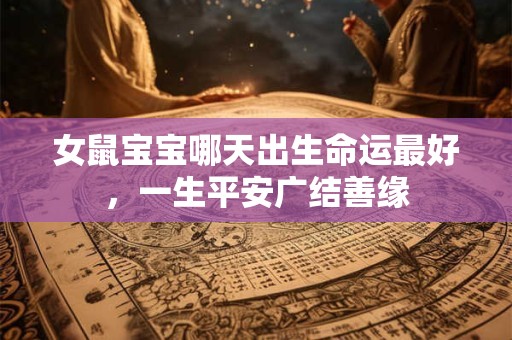 女鼠宝宝哪天出生命运最好，一生平安广结善缘
