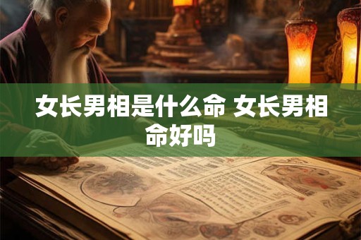 女长男相是什么命 女长男相命好吗