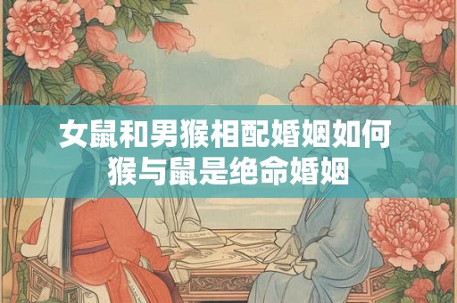 女鼠和男猴相配婚姻如何 猴与鼠是绝命婚姻
