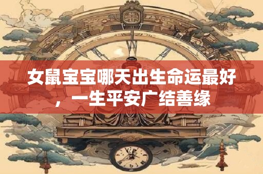 女鼠宝宝哪天出生命运最好，一生平安广结善缘