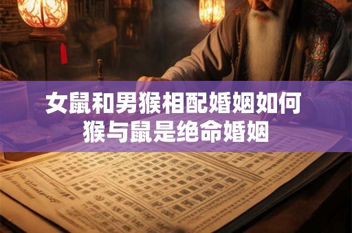 女鼠和男猴相配婚姻如何 猴与鼠是绝命婚姻