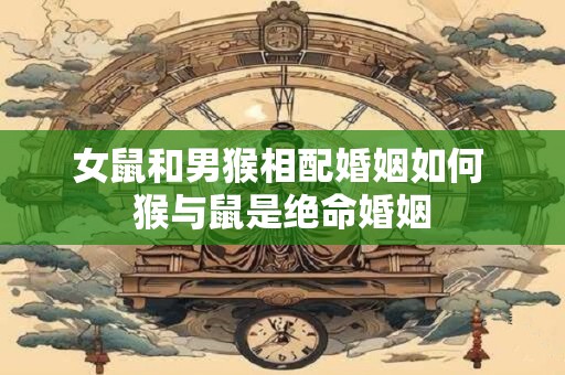 女鼠和男猴相配婚姻如何 猴与鼠是绝命婚姻