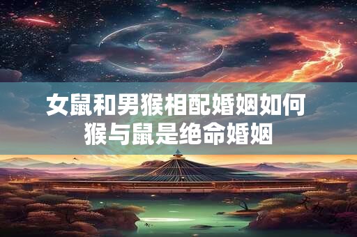 女鼠和男猴相配婚姻如何 猴与鼠是绝命婚姻