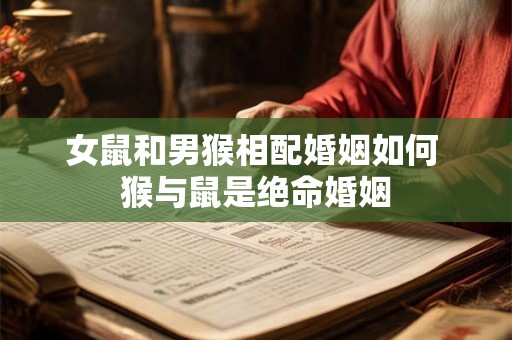女鼠和男猴相配婚姻如何 猴与鼠是绝命婚姻