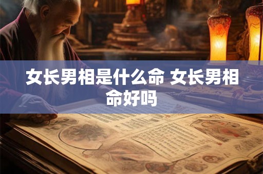 详细阅读:女长男相是什么命 女长男相命好吗 女长男相是什么命 女长男相命好吗