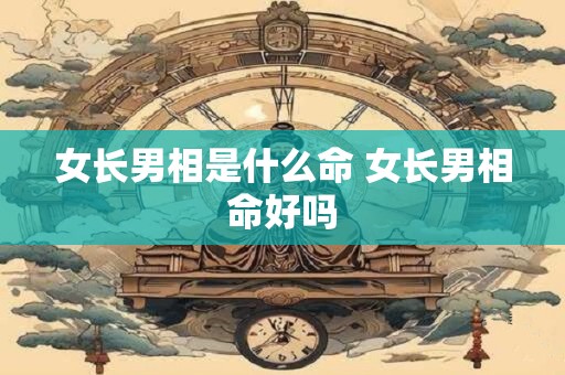 女长男相是什么命 女长男相命好吗