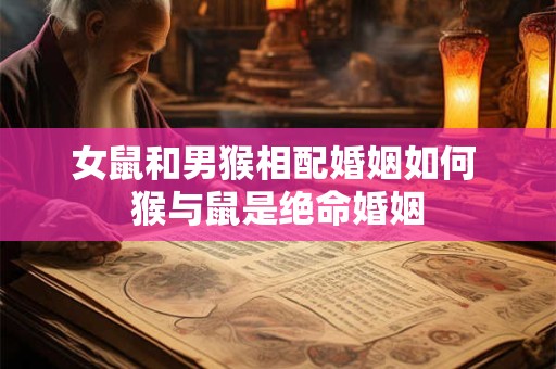 女鼠和男猴相配婚姻如何 猴与鼠是绝命婚姻