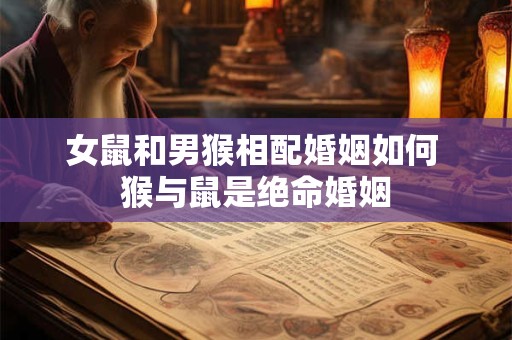女鼠和男猴相配婚姻如何 猴与鼠是绝命婚姻
