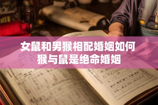 女鼠和男猴相配婚姻如何 猴与鼠是绝命婚姻