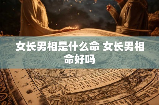 女长男相是什么命 女长男相命好吗
