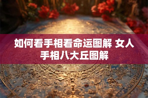 如何看手相看命运图解 女人手相八大丘图解