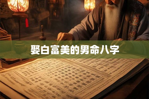 娶白富美的男命八字