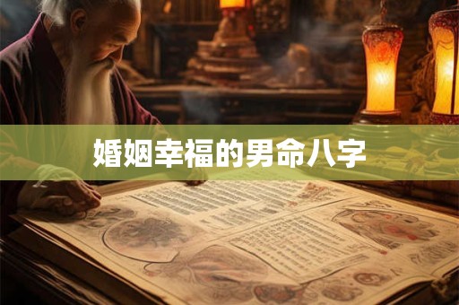 婚姻幸福的男命八字