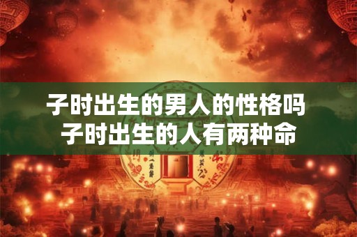 子时出生的男人的性格吗 子时出生的人有两种命