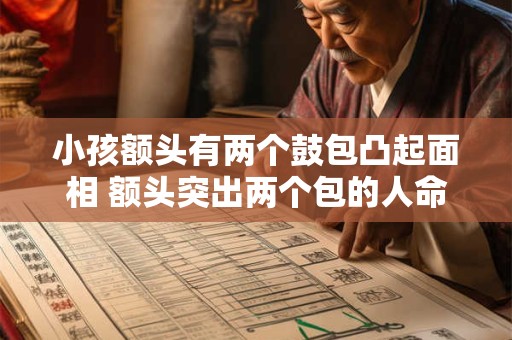 小孩额头有两个鼓包凸起面相 额头突出两个包的人命运