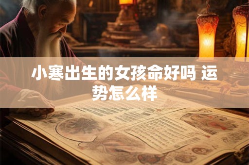 小寒出生的女孩命好吗 运势怎么样
