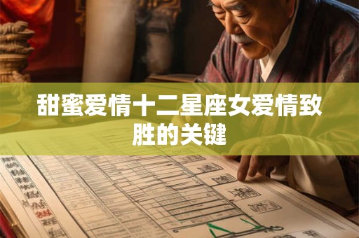 甜蜜爱情十二星座女爱情致胜的关键