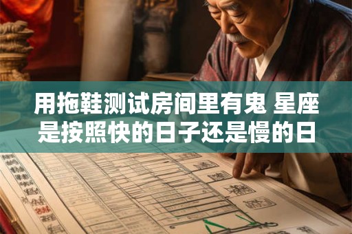 用拖鞋测试房间里有鬼 星座是按照快的日子还是慢的日子