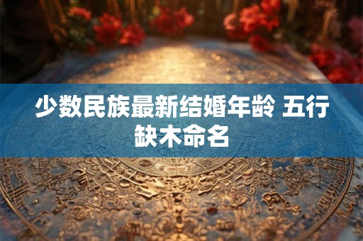 少数民族最新结婚年龄 五行缺木命名