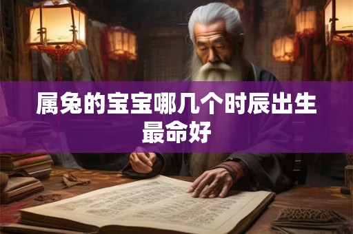详细阅读:属兔的宝宝哪几个时辰出生最命好 属兔的宝宝哪几个时辰出生最命好
